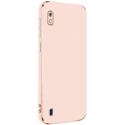 Bodycell Gold Plated - Θήκη Σιλικόνης Samsung Galaxy A10 - Pink (5206015070969)