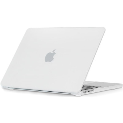 Ανθεκτική Σκληρή Θήκη - Apple MacBook Air 13" M4 2025 / M3 2024 / M2 2022 - Tech-Protect SmartShell - Matte Clear (9589046924071)
