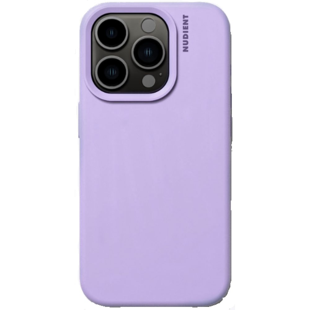 Nudient Base Case - Θήκη Σιλικόνης Apple iPhone 15 Pro - Soft Purple (00-020-0085-0106)