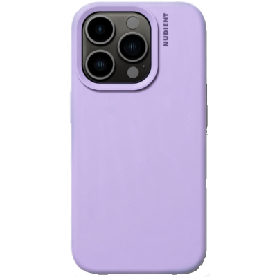 Nudient Base Case - Θήκη Σιλικόνης Apple iPhone 15 Pro - Soft Purple (00-020-0085-0106)