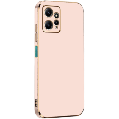 Bodycell Gold Plated - Θήκη Σιλικόνης Xiaomi Redmi Note 12 4G - Pink (5206015071683)
