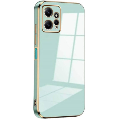 Bodycell Gold Plated - Θήκη Σιλικόνης Xiaomi Redmi Note 12 4G - Mint Green (5206015071676)