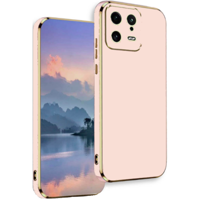 Bodycell Gold Plated - Θήκη Σιλικόνης Xiaomi 13 - Pink (5206015071560)