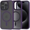 Spacecase Hybrid MagSafe - Σκληρή Ημιδιάφανη Θήκη MagSafe - Apple iPhone 15 Pro - Purple (5905719103224)