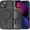 Spacecase Hybrid MagSafe - Σκληρή Ημιδιάφανη Θήκη MagSafe - Apple iPhone 13 - Black (5905719102814)