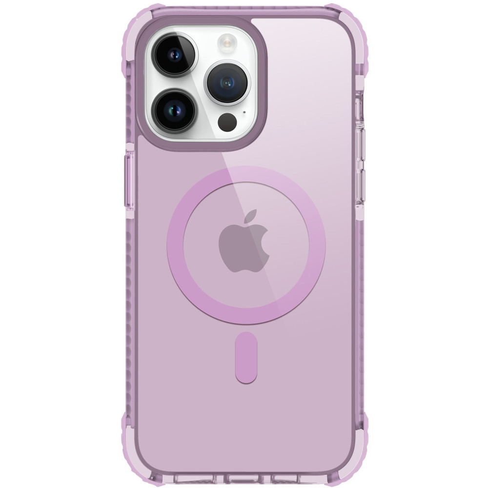 Prodigee Safetee Neo + Mag - Σκληρή Ανθεκτική Ημιδιάφανη Θήκη MagSafe - Apple iPhone 15 Pro Max - Lilac (IPH15P-6.7-NEOM-LILA)