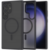 Σκληρή Ημιδιάφανη Θήκη MagSafe - Samsung Galaxy S24 Ultra - Spacecase Hybrid MagSafe - Black (5905719107123)