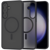 Σκληρή Ημιδιάφανη Θήκη MagSafe - Samsung Galaxy S24 Plus - Spacecase Hybrid MagSafe - Black (5905719107116)