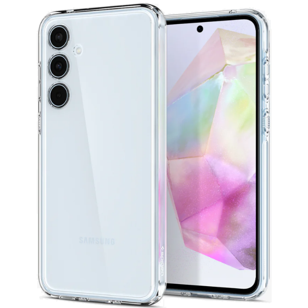 Σκληρή Θήκη - Samsung Galaxy A35 - Spigen Ultra Hybrid - Crystal Clear (ACS07523)
