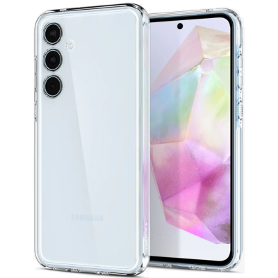 Σκληρή Θήκη - Samsung Galaxy A35 - Spigen Ultra Hybrid - Crystal Clear (ACS07523)