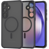 Σκληρή Ημιδιάφανη Θήκη MagSafe - Samsung Galaxy A35 - Spacecase Hybrid MagSafe - Black (5905719108571)