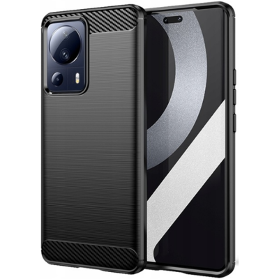 Spacecase Carbon - Θήκη Σιλικόνης - Xiaomi 13  Lite - Black (5905123475870)