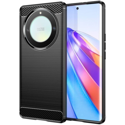 Spacecase Carbon - Θήκη Σιλικόνης - Honor Magic5 Lite - Black (5905719072384)