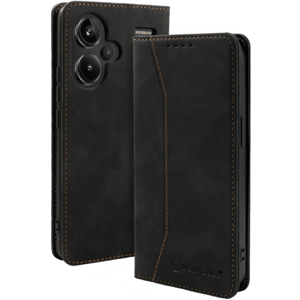 Θήκη Πορτοφόλι - Xiaomi Redmi Note 13 Pro Plus - Bodycell Book Case - Black (5206015073656)
