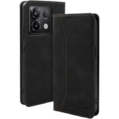 Θήκη Πορτοφόλι - Xiaomi Redmi Note 13 Pro 5G / Poco X6 - Bodycell Book Case - Black (5206015073625)