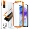 Αντιχαρακτικό Γυάλινο Tempered Glass - Samsung Galaxy A55 - Spigen GLAS.tR ALIGNmaster - Clear - 2 Τεμάχια (AGL07775)