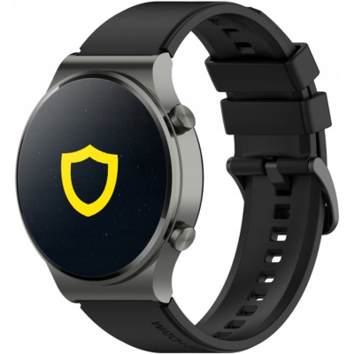 Spacecase Easy Band - Universal Λουράκι Σιλικόνης για Smartwatches (22mm) - Black (5905123404740)