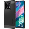 Ανθεκτική Θήκη Σιλικόνης - Xiaomi Redmi Note 13 5G - Spigen Rugged Armor - Matte Black (ACS07665)