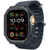 Spigen Rugged Armor - Θήκη Σιλικόνης Apple Watch Ultra 3 / Ultra 2 / Ultra 1 49mm - Dark Gray (ACS07385)