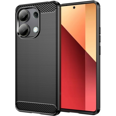 Θήκη Σιλικόνης - Xiaomi Redmi Note 13 4G - Spacecase Carbon - Black (5905719109066)