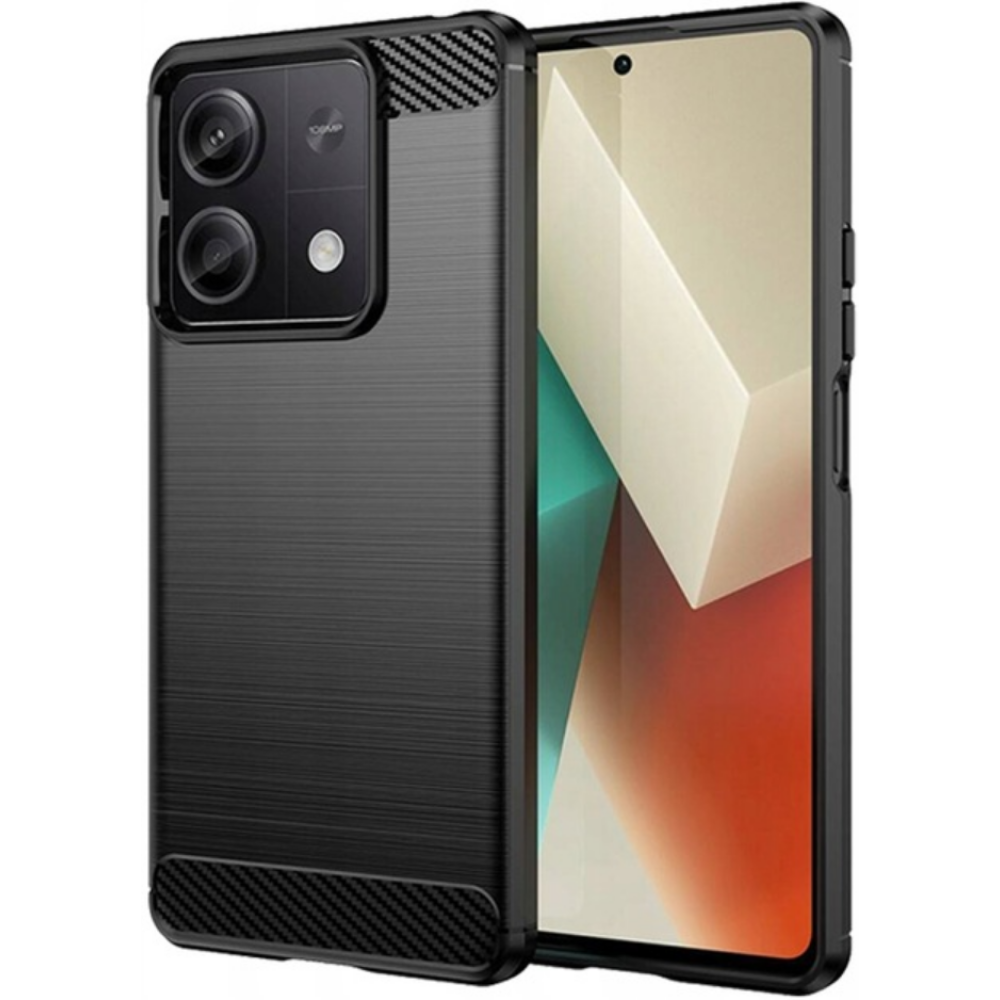 Θήκη Σιλικόνης - Xiaomi Redmi Note 13 5G - Spacecase Carbon - Black (5905719109073)