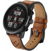 Spacecase Elegance - Universal Δερμάτινο Λουράκι για Smartwatches (20mm) - Brown (5903943243860)
