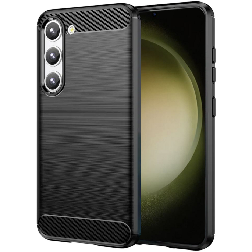Spacecase Carbon - Θήκη Σιλικόνης - Samsung Galaxy S23 Plus - Black (5905123461279)