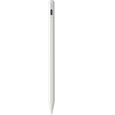 Buddi Flow Universal Active Stylus Pen - Μαγνητική Ψηφιακή Γραφίδα Αφής για Smartphone / Tablet - White - 5 Έτη Εγγύηση (8719246437816)