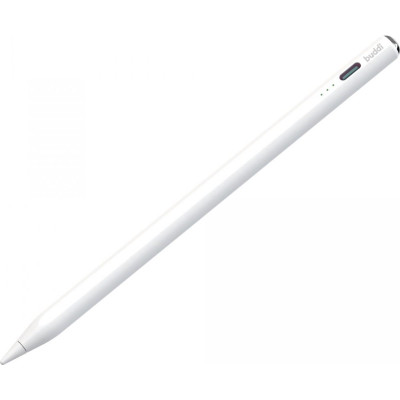 Buddi Wave Active Stylus Pen for iPad - Μαγνητική Ψηφιακή Γραφίδα Αφής με Palm Rejection για iPad - White - 5 Έτη Εγγύηση (8719246437779)