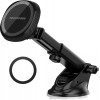 Spacecase SC06 Dashboard & Windshield MagSafe Car Mount - Universal Μαγνητική Βάση Κινητών MagSafe με Βεντούζα για Ταμπλό / Παρμπρίζ Αυτοκινήτου - Black (5905719038991)