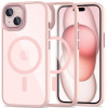 Tech-Protect MagMat - Σκληρή Διάφανη Θήκη MagSafe - Apple iPhone 15 - Pink / Clear (5906302307999)