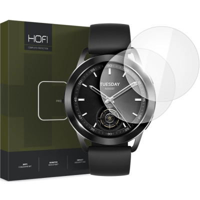 Αντιχαρακτικό Γυαλί Οθόνης - Xiaomi Watch S3 - Hofi Premium Pro+ Tempered Glass - Clear - 2 Τεμάχια (5906302308019)