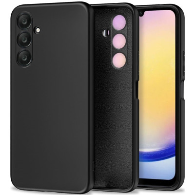 Tech-Protect Icon - Θήκη Σιλικόνης Samsung Galaxy A25 - Black (5906203690251)