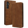 Θήκη Πορτοφόλι - Samsung Galaxy S24 Plus - Bodycell Book Case - Brown (5206015073533)