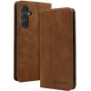 Θήκη Πορτοφόλι - Samsung Galaxy S24 - Bodycell Book Case - Brown (5206015073496)
