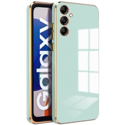 Θήκη Σιλικόνης - Samsung Galaxy S24 - Bodycell Gold Plated - Mint Green (5206015074165)