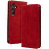 Θήκη Πορτοφόλι - Samsung Galaxy S24 - Bodycell Book Case - Red (5206015073502)