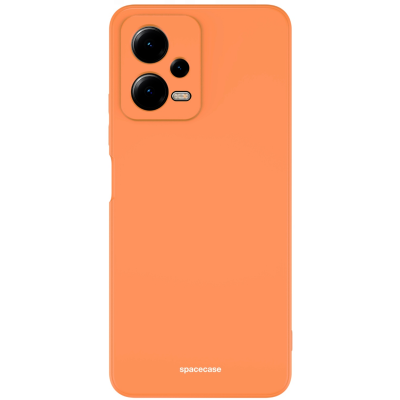 Spacecase Silicone Case - Θήκη Σιλικόνης Xiaomi Redmi Note 12 5G / Poco X5 - Orange (5905123475351)