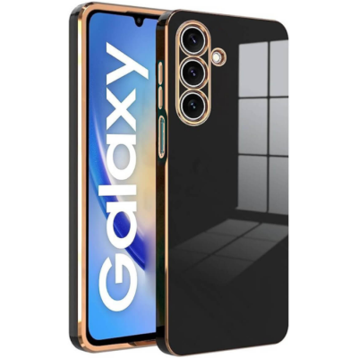 Bodycell Gold Plated - Θήκη Σιλικόνης Samsung Galaxy A05s - Black (5206015073991)