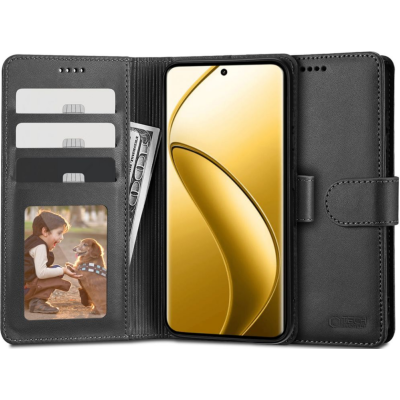 Θήκη Πορτοφόλι Realme 12 Pro / 12 Pro Plus - Tech-Protect Wallet - Black (5906302308224)
