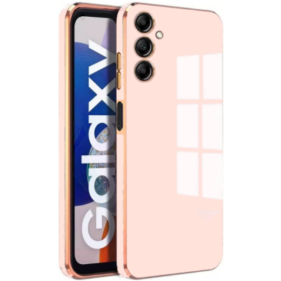 Bodycell Gold Plated - Θήκη Σιλικόνης Samsung Galaxy A25 - Pink (5206015074059)