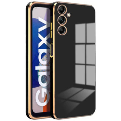 Bodycell Gold Plated - Θήκη Σιλικόνης Samsung Galaxy M34 5G - Black (5206015074073)