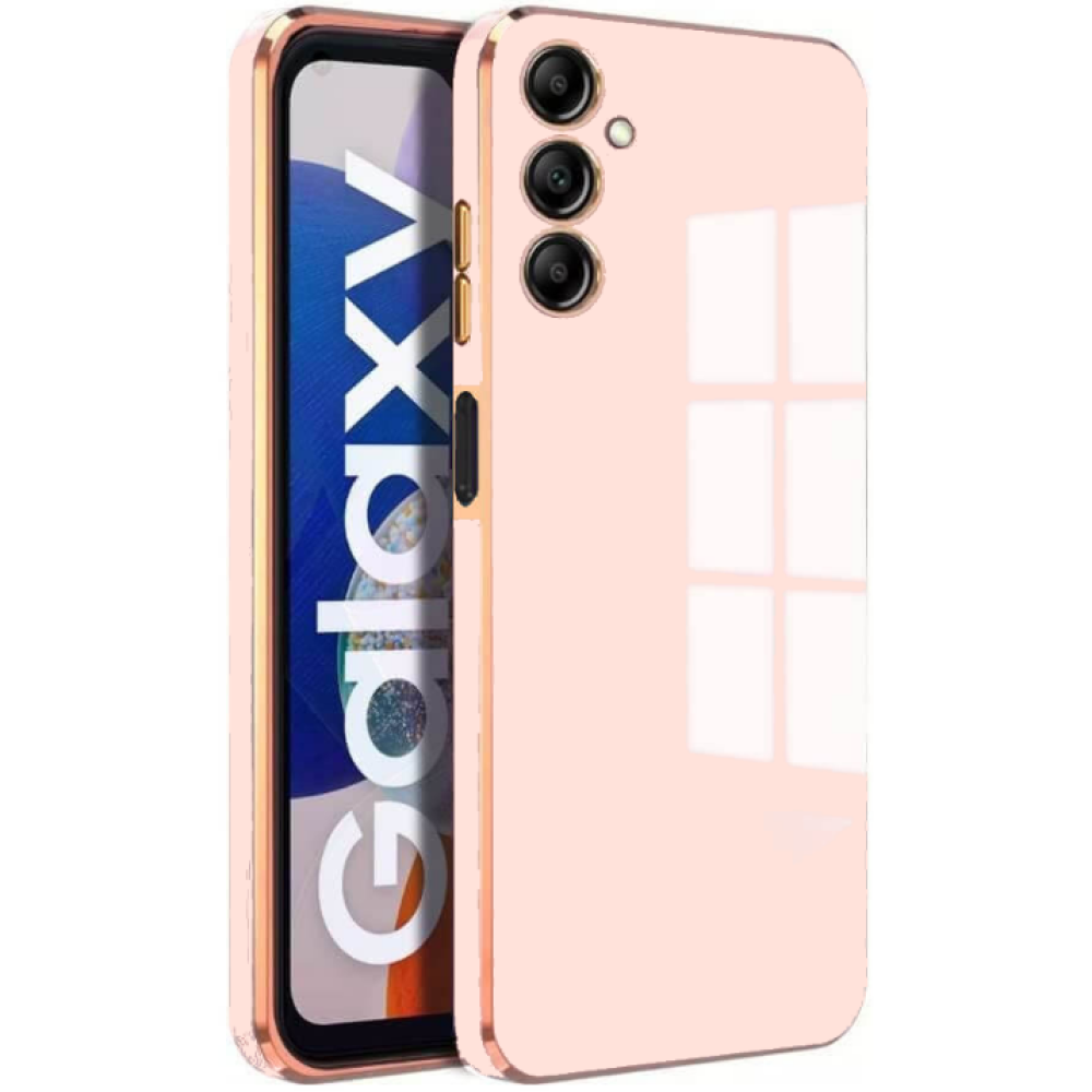 Bodycell Gold Plated - Θήκη Σιλικόνης Samsung Galaxy M34 5G - Pink (5206015074097)