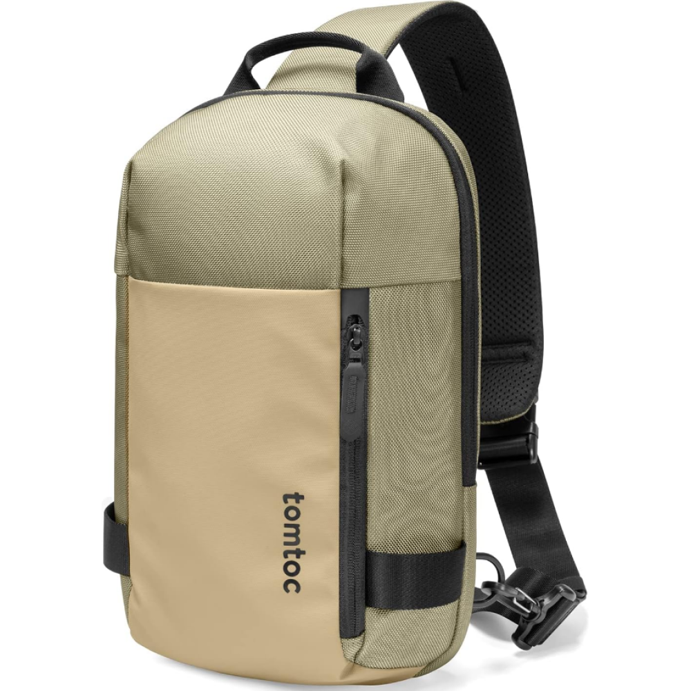 Tomtoc Navigator-T24 Sling Bag - Σακίδιο / Τσάντα Πλάτης & Μεταφοράς Tablet έως 11" - 5L - Khaki (T24S1K1)