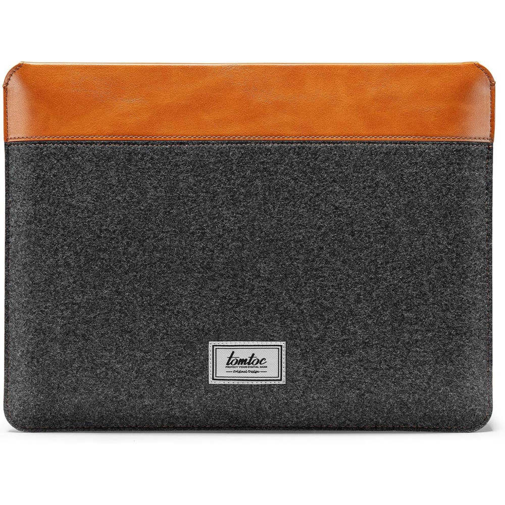 Tomtoc Vintage H16 Stylish Laptop Sleeve - Θήκη / Τσάντα για MacBook Pro 14" / Laptop έως 14" - Gray (A16D2Y1)