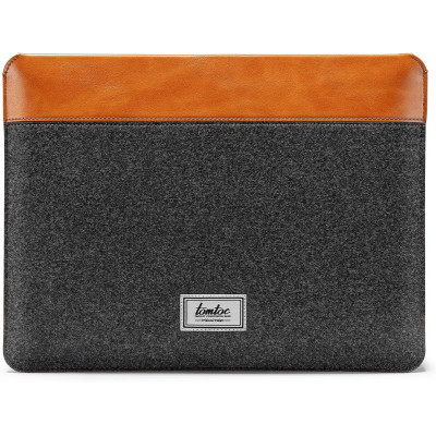 Tomtoc Vintage H16 Stylish Laptop Sleeve - Θήκη / Τσάντα για MacBook Pro 14" / Laptop έως 14" - Gray (A16D2Y1)