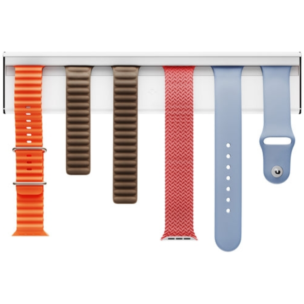 Twelve South TimePorter Apple Watch Band Wall Mount Store & Display - Αυτοκόλλητη Επιτοίχια Βάση για Λουράκια Apple Watch - 6 Θέσεων - White (811370024981)