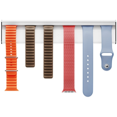 Twelve South TimePorter Apple Watch Band Wall Mount Store & Display - Αυτοκόλλητη Επιτοίχια Βάση για Λουράκια Apple Watch - 6 Θέσεων - White (811370024981)