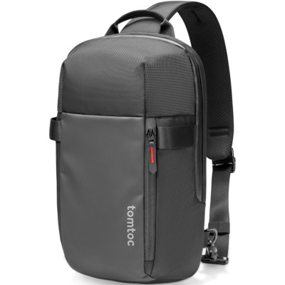 Tomtoc Navigator-T24 Sling Bag - Σακίδιο / Τσάντα Πλάτης & Μεταφοράς Laptop έως 13-14" & Tablet έως 11" - 7L - Black (T24M1D1)