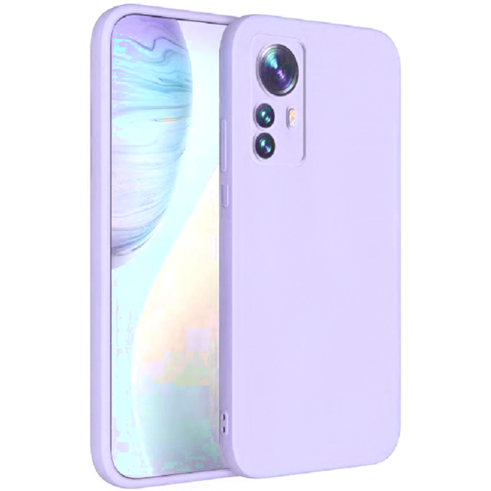 Bodycell Square Liquid Θήκη Σιλικόνης - Xiaomi 12 Pro 5G - Light Blue (5206015005237)